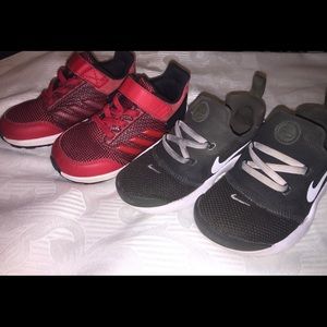 Nike & Adidas toddler boy shoes